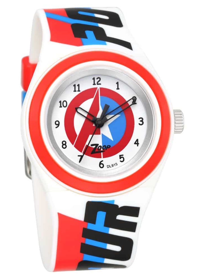 Kids Unisex Analog Round Shape Polyurethane Wrist Watch C4048PP45 - 44 Mm
