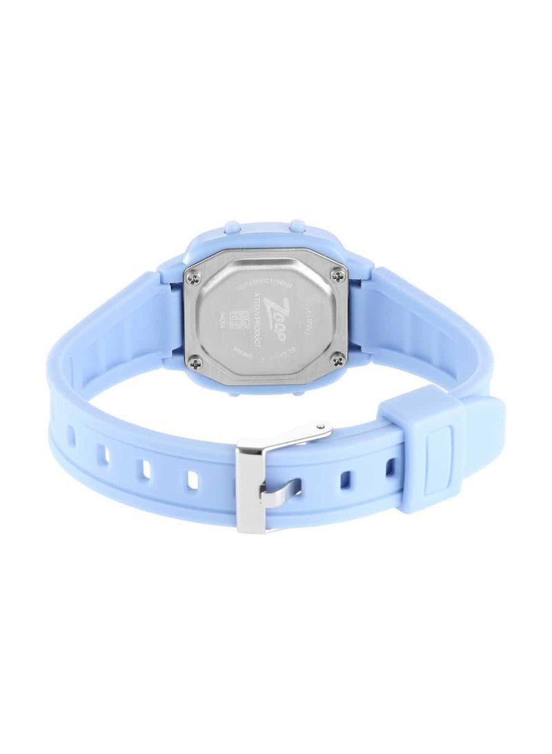 Kids Unisex Digital Round Shape Plastic Wrist Watch 16017PP02 - 32.45 Mm