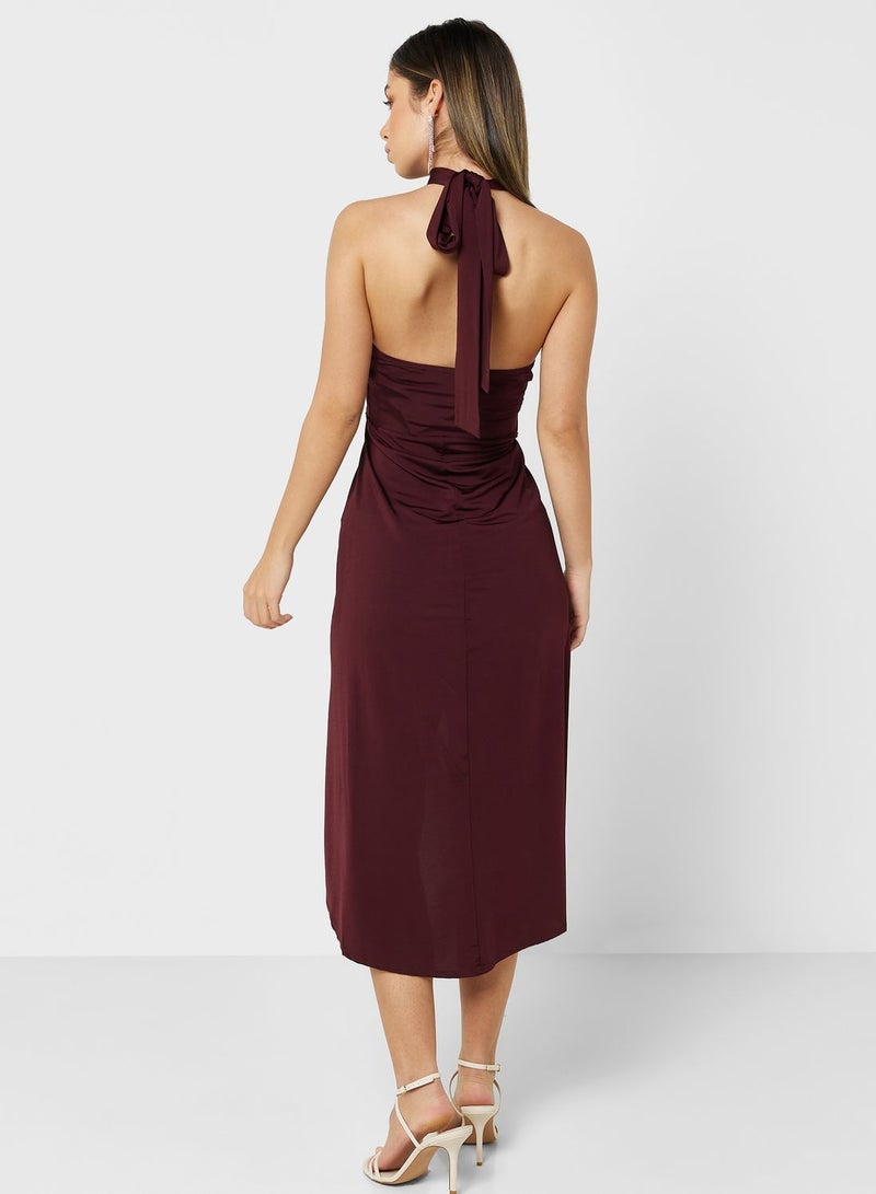 Halter Neck Dress