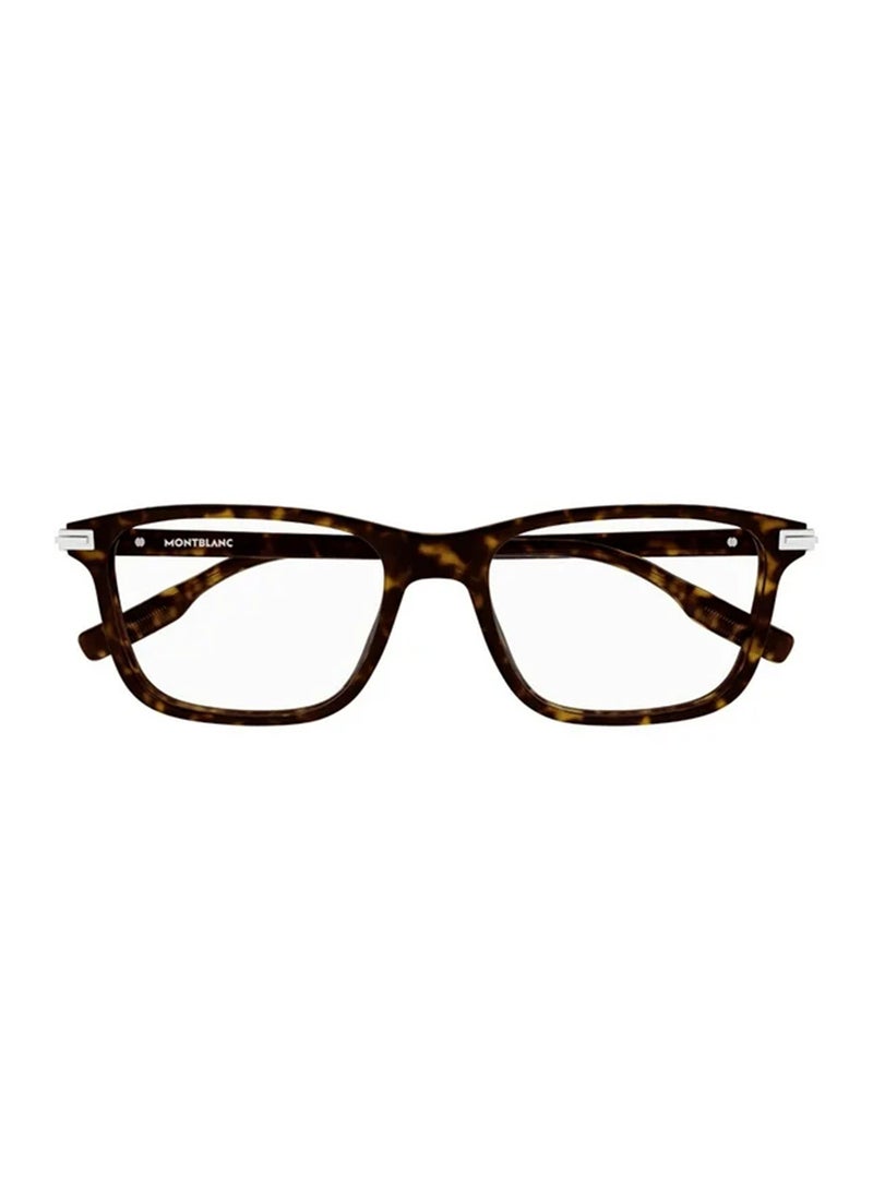 Men's Square Eyeglass Frame - MB0277O 002 52 - Lens Size: 52 Mm