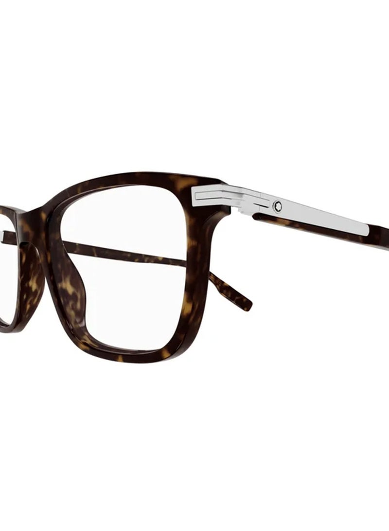 Men's Square Eyeglass Frame - MB0277O 002 52 - Lens Size: 52 Mm