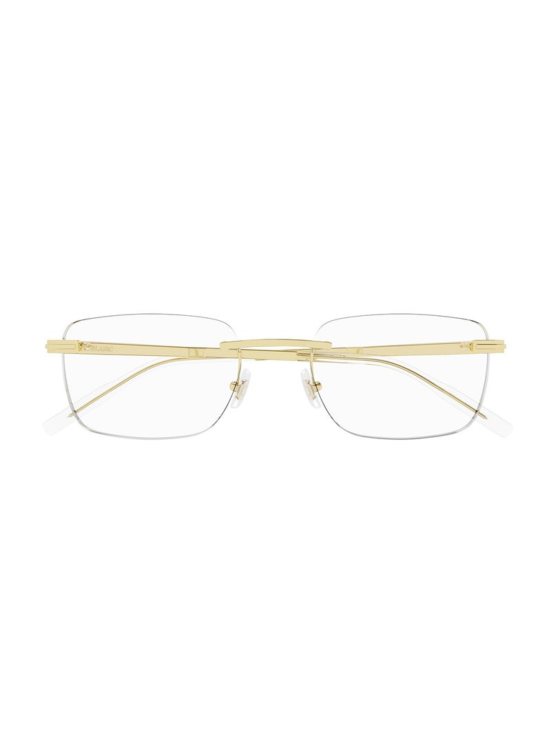Men's Rectangle Eyeglass Frame - MB0279O 002 54 - Lens Size: 54 Mm