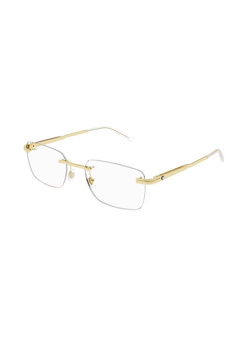 Men's Rectangle Eyeglass Frame - MB0279O 002 54 - Lens Size: 54 Mm