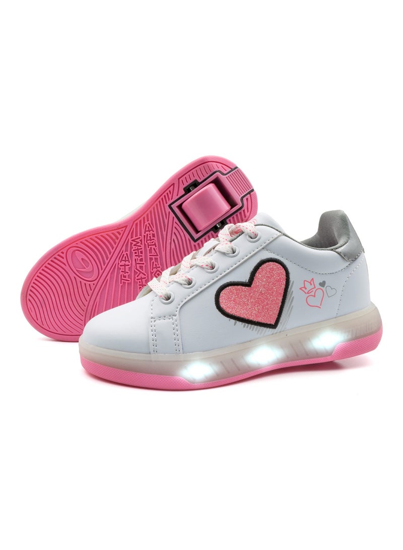 Breezy Roller Shoes with Wheels and Led Lights for Kids 2195670