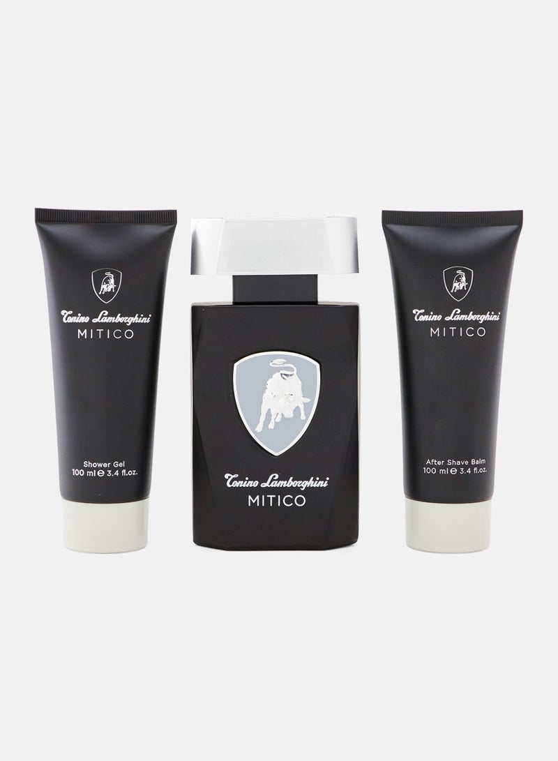 Tonino Lamborghini Mitico M EDT 125 Ml+Shower Gel 100 Ml+After shave 100 Ml Set