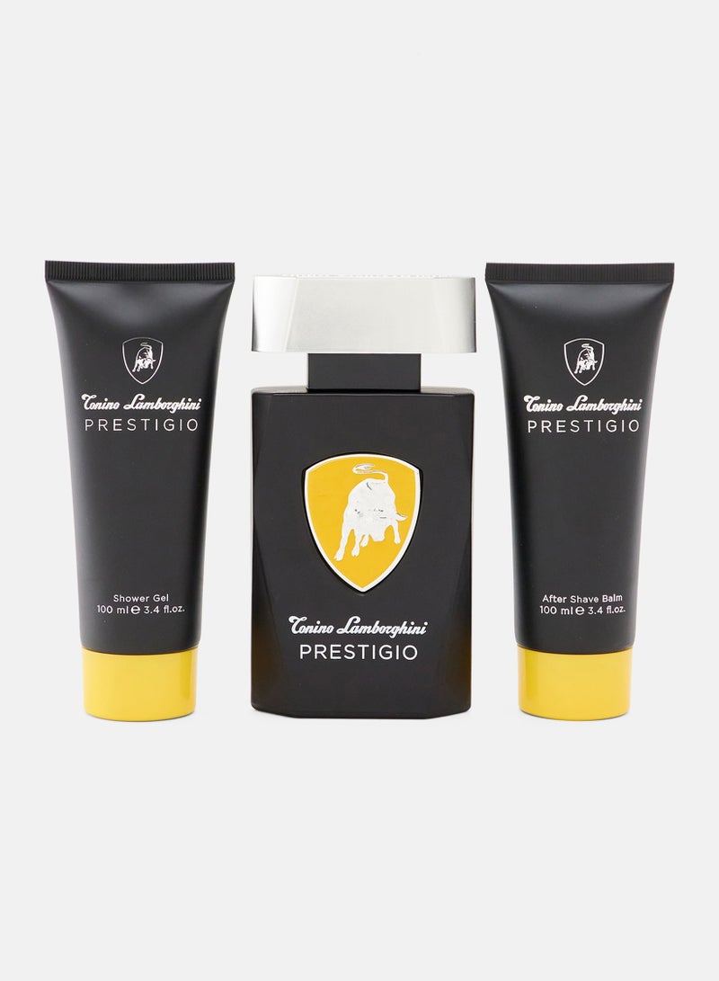 Tonino Lamborghini Prestige M EDT 125Ml+Shower Gel 100Ml+ After Shave 100Ml Set