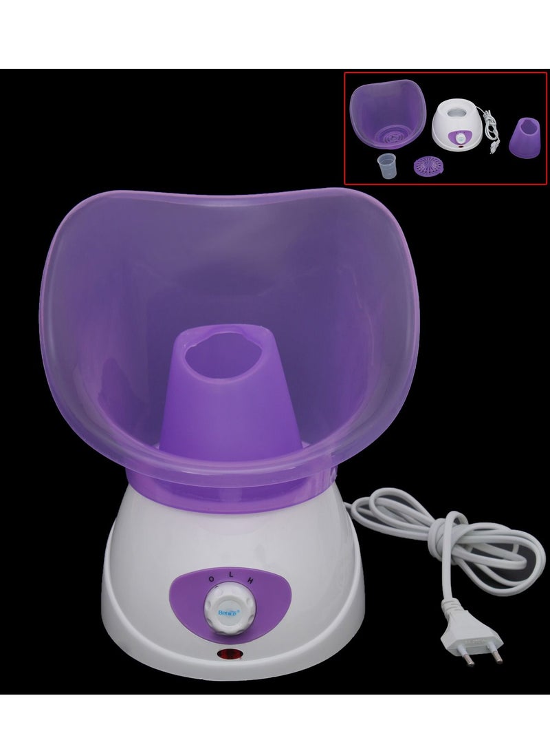 Electric Face Steamers Purple/White