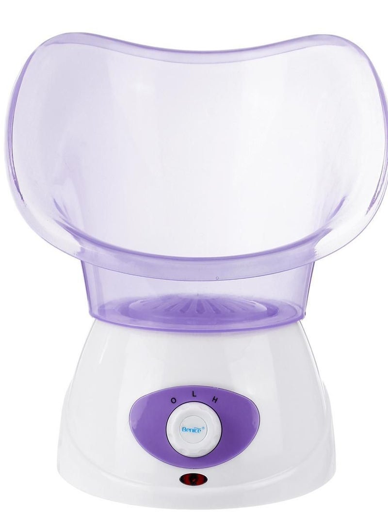 Electric Face Steamers Purple/White