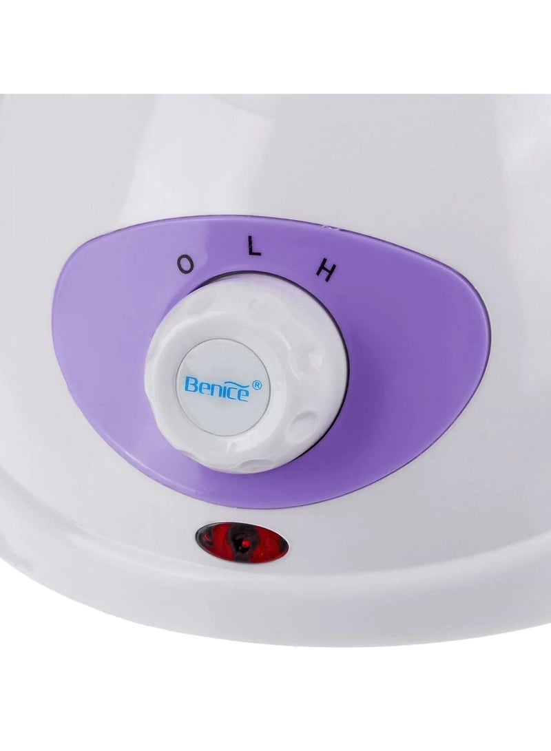 Electric Face Steamers Purple/White