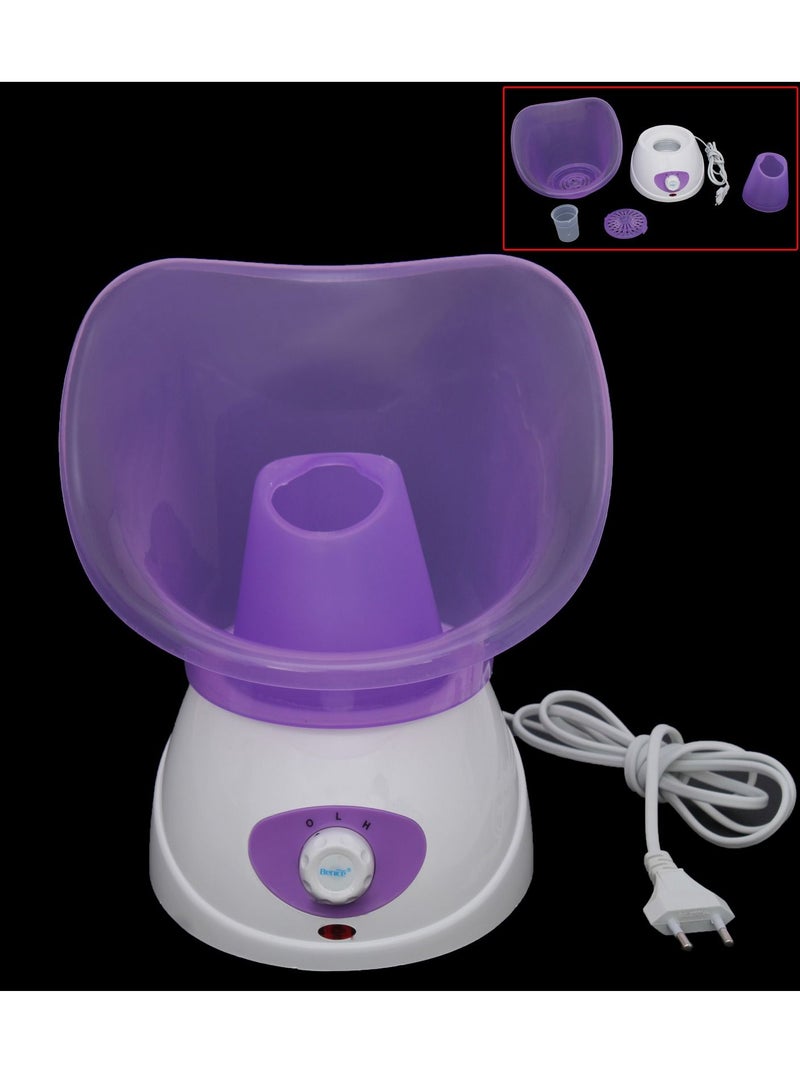 Facial Steamer Purple/White
