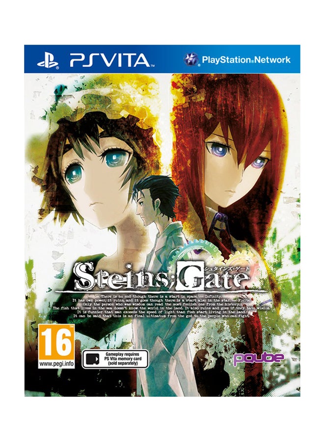 Steins Gate (Intl Version) - adventure - playstation_vita