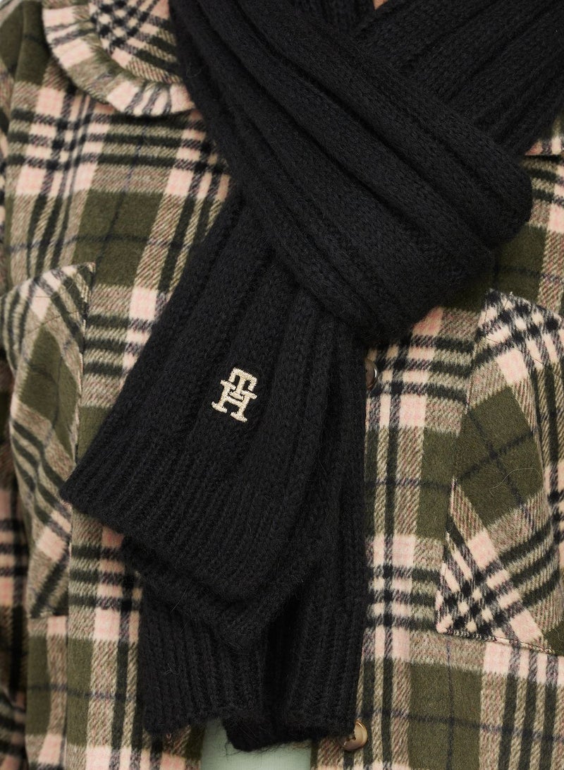 Logo Beanie & Scarves Set