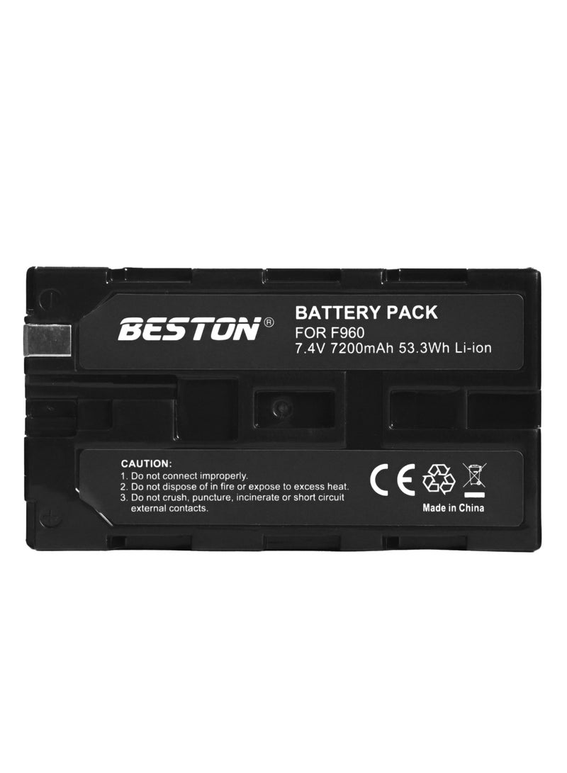 Beston F960 7200 mAh Battery For Sony Cameras