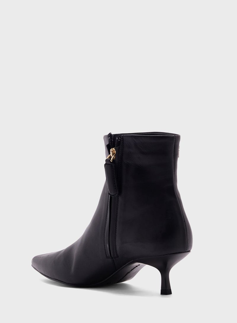 Pointed Toe Ankle Boots