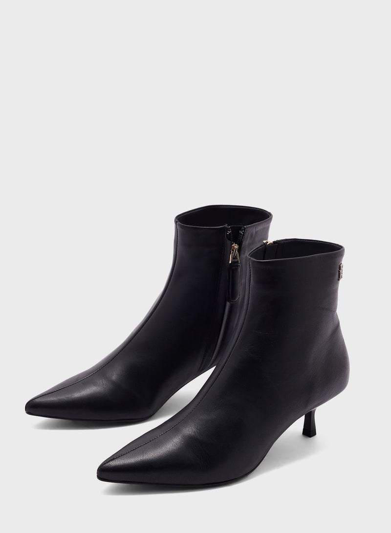 Pointed Toe Ankle Boots