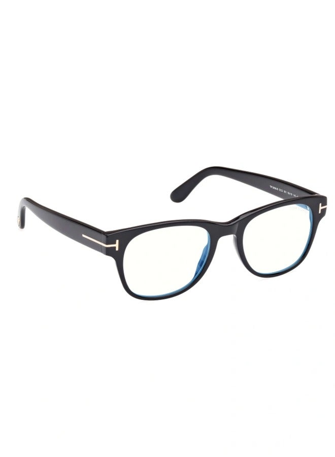 Men's Square Eyeglass Frame - TF5898B 001 52 - Lens Size: 57 Mm