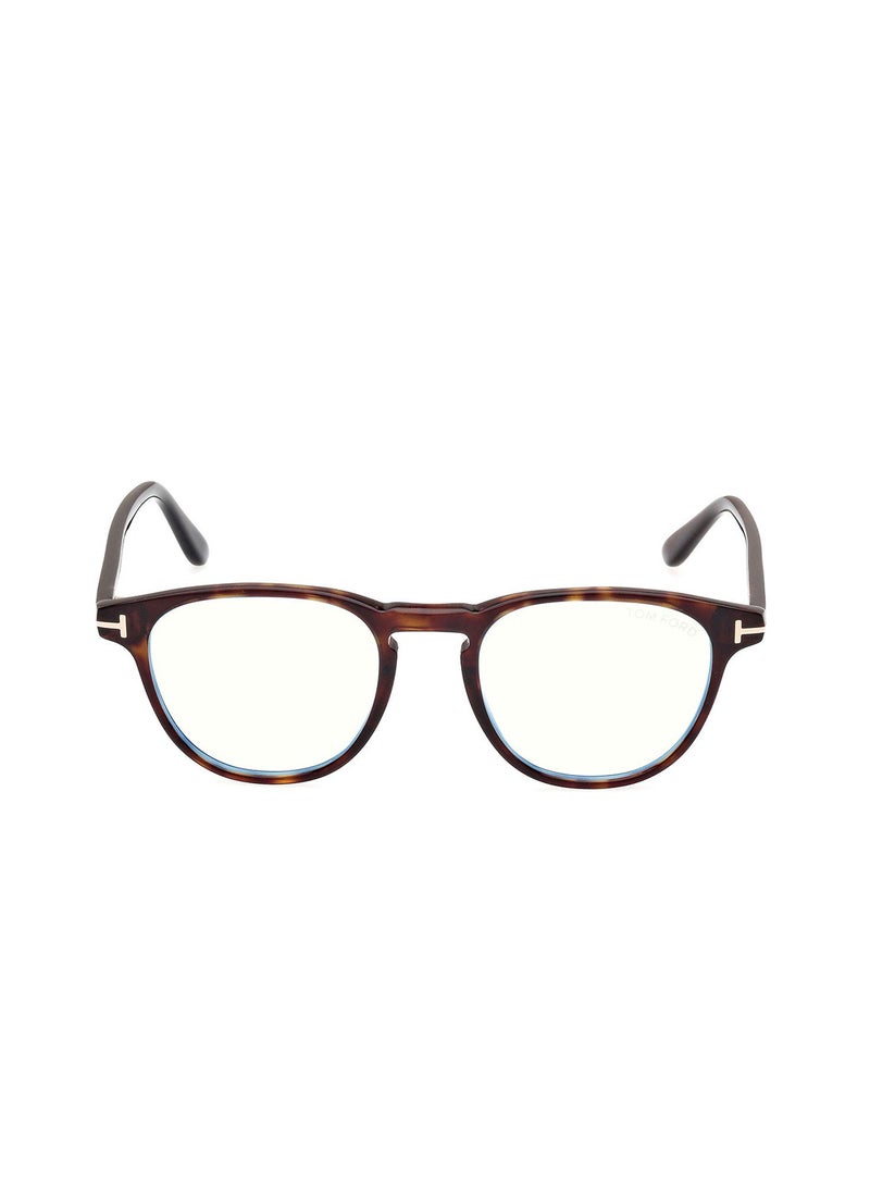 Men's Square Eyeglass Frame - TF5899B 052 48 - Lens Size: 48 Mm