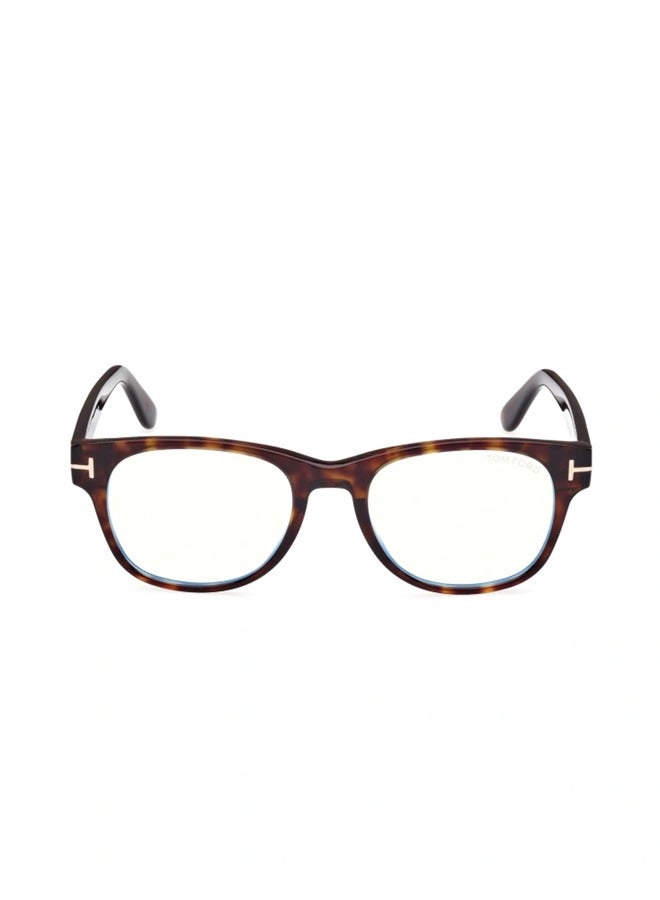 Men's Square Eyeglass Frame - TF5898B 052 52 - Lens Size: 57 Mm
