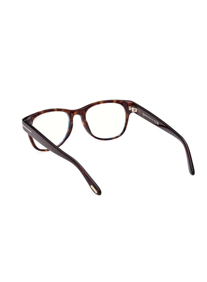 Men's Square Eyeglass Frame - TF5898B 052 52 - Lens Size: 57 Mm