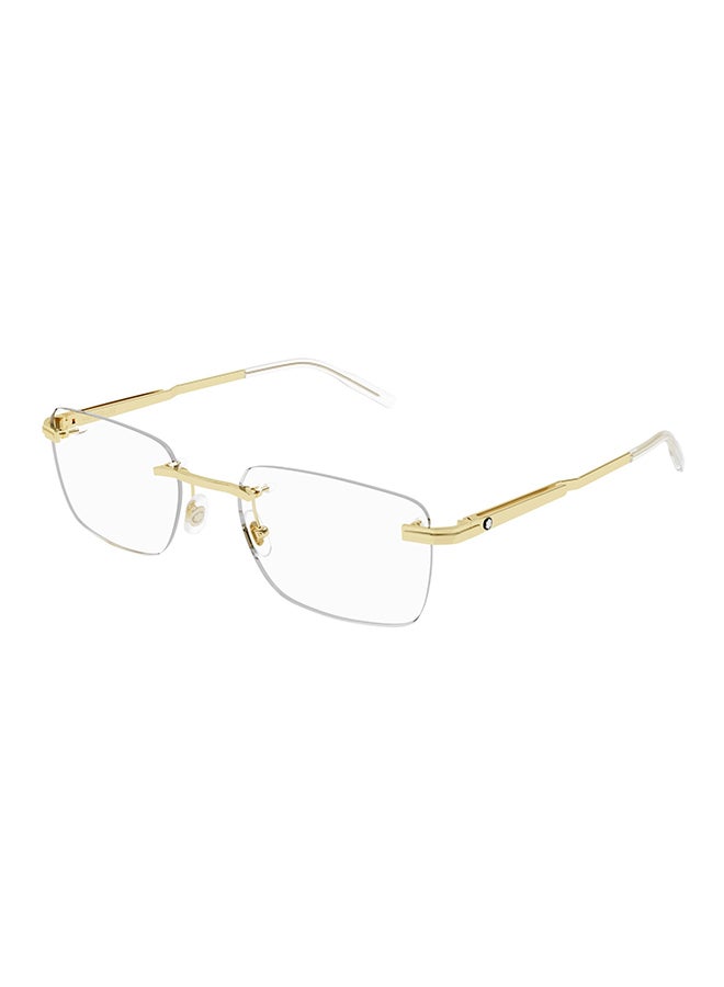Men's Rectangle Blue Light Filter Eyeglasses - MB0279O 002 54 - Lens Size: 54 Mm