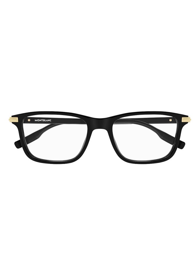 Men's Rectangle Eyeglasses - MB0277O 001 52 - Lens Size: 52 Mm