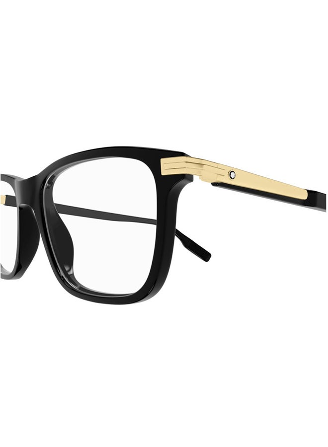 Men's Rectangle Eyeglasses - MB0277O 001 52 - Lens Size: 52 Mm