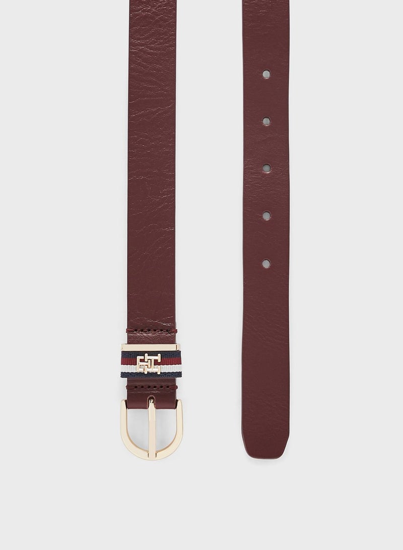 Timeless Allocated Hole Belt