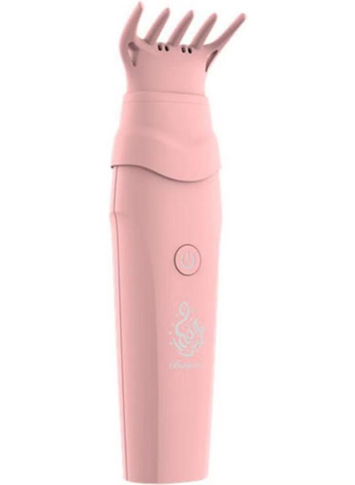 Smart Rechargeable Handheld Burner With Comb Pink