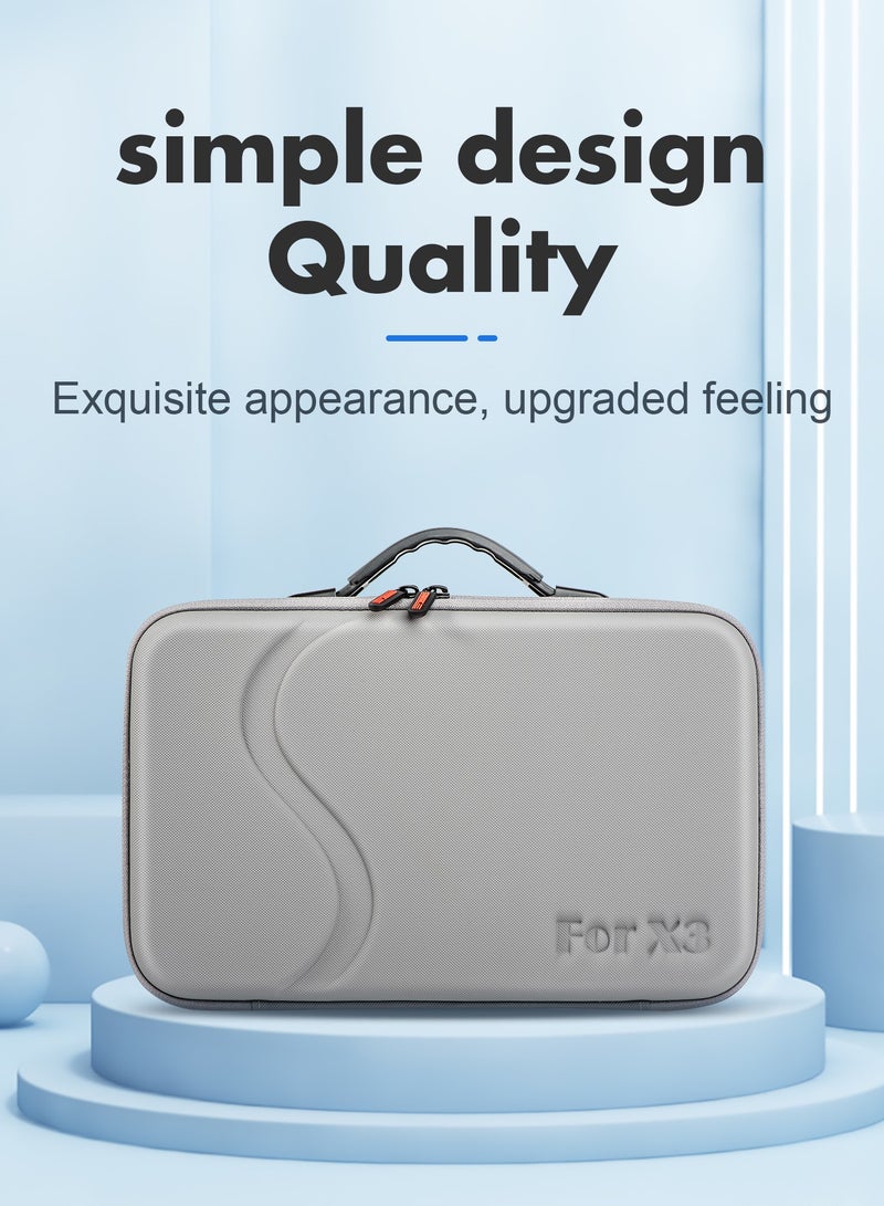 STARTRC Insta360 X3 Carry Carrying Travel Case Shoulder Storage Suitcase Single Camera Bag Pouch Hard Shell Waterproof X3 Gear