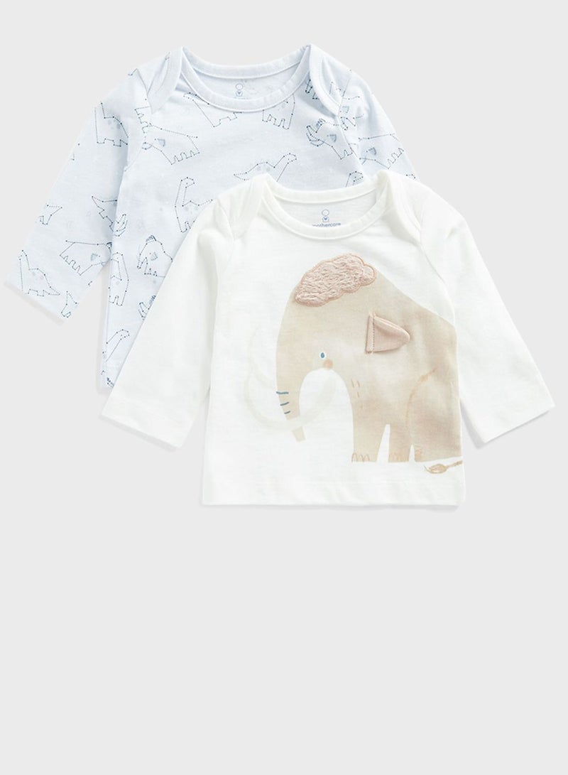 Infant 2 Pack Animal Print T-Shirt