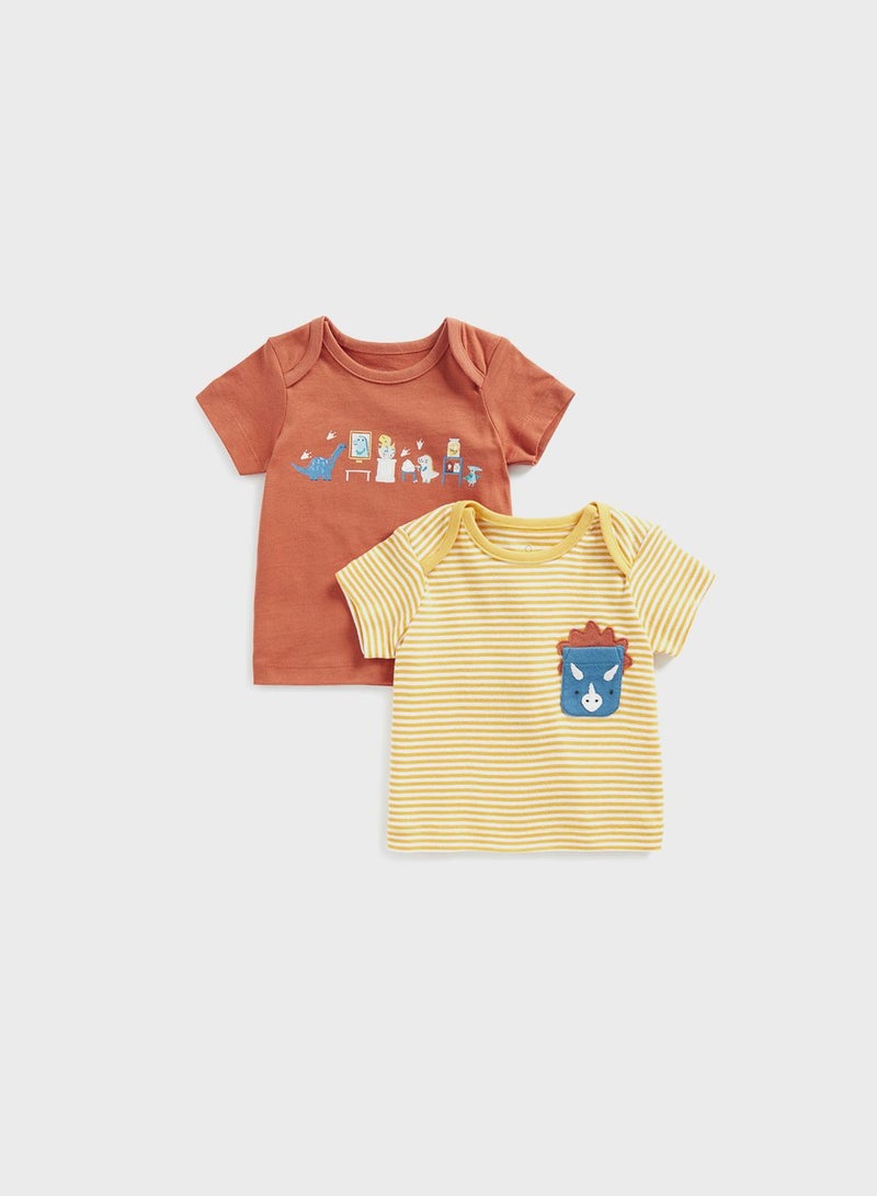 Infant 2 Pack Assorted T-Shirts