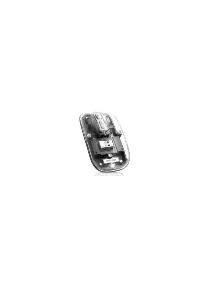 Transparent Mouse 2400DPI 400mAh- Gray