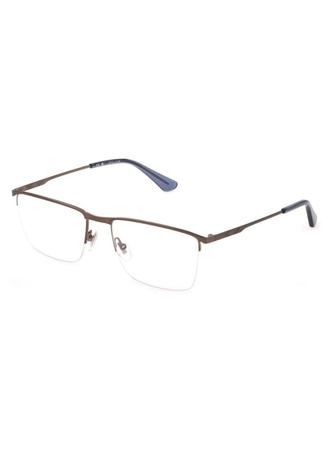 Men's Square Eyeglasses - VPLG75 0F68 55 - Lens Size: 55 Mm