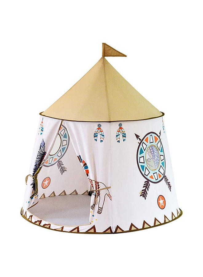 Breathable Foldable Portable Pop Up Unique Design Teepee Play House Tent 116x123cm