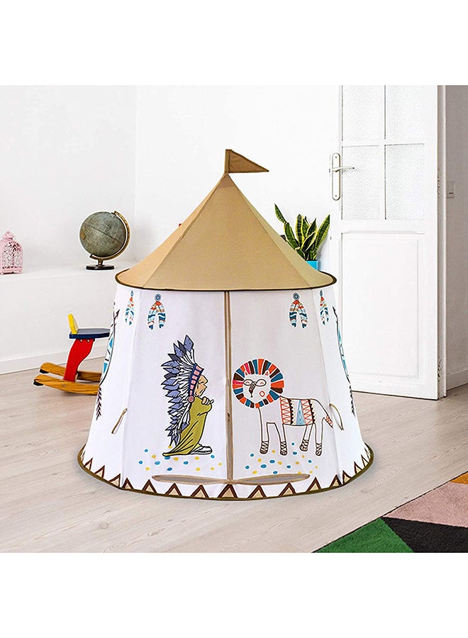 Breathable Foldable Portable Pop Up Unique Design Teepee Play House Tent 116x123cm