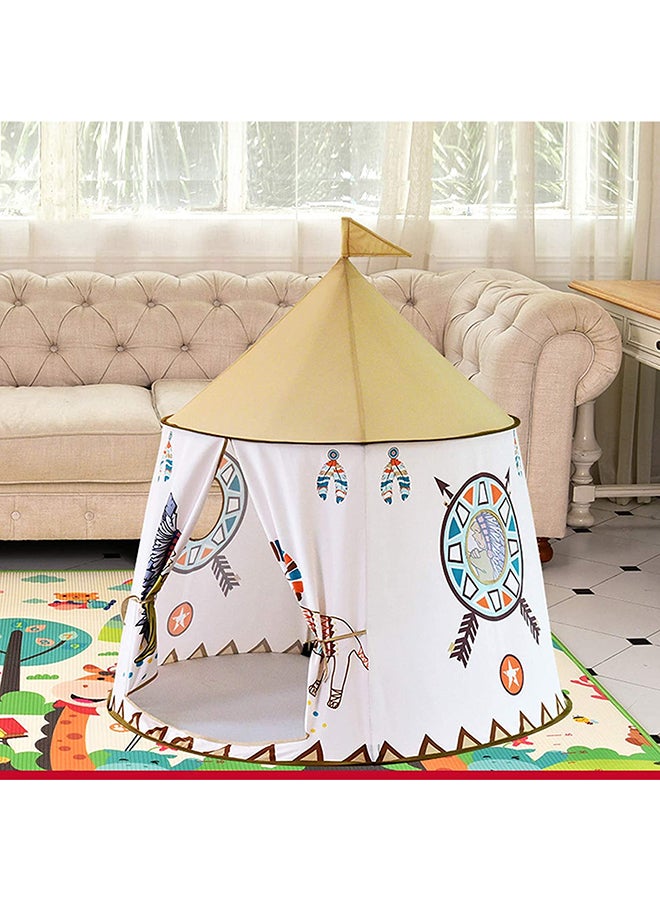 Breathable Foldable Portable Pop Up Unique Design Teepee Play House Tent 116x123cm