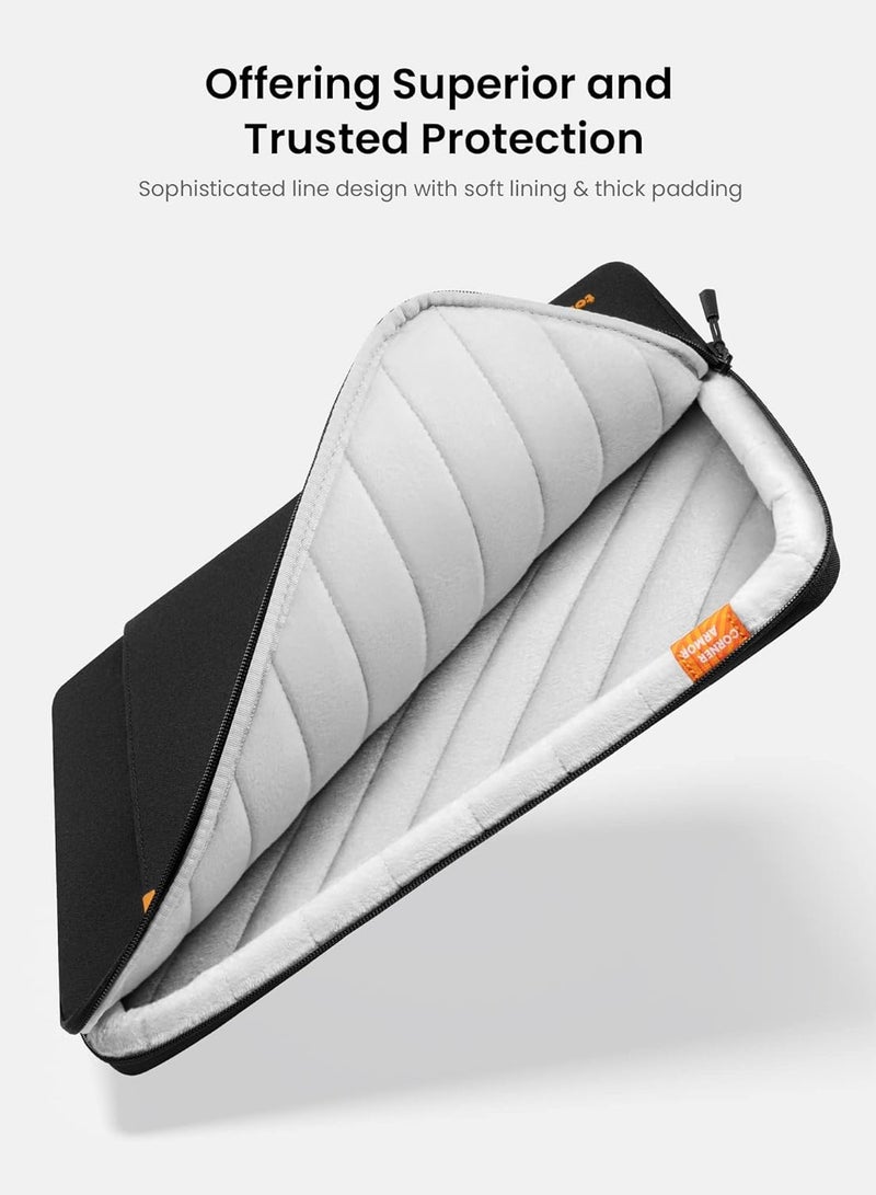 Defender-A13 Case for 14 Inch MacBook Pro M4/M3/M2/M1 Water-Repellent Shockproof Full Protection Eco-Friendly Laptop Sleeve