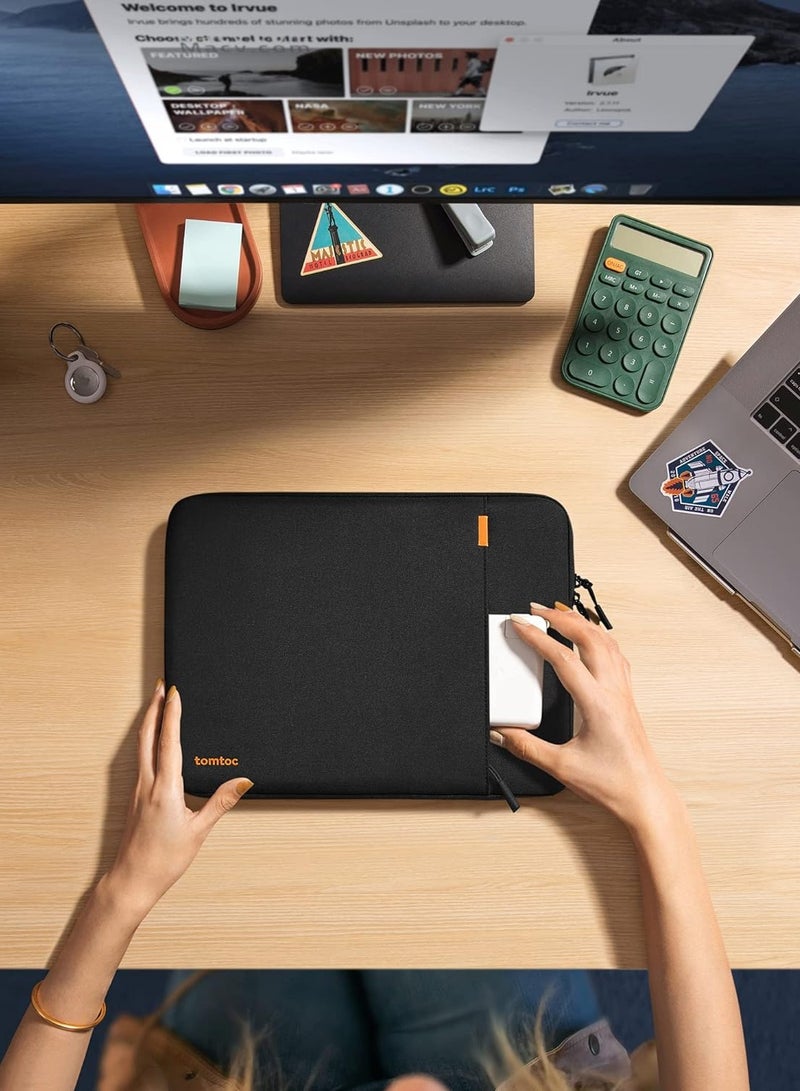 Defender-A13 Case for 14 Inch MacBook Pro M4/M3/M2/M1 Water-Repellent Shockproof Full Protection Eco-Friendly Laptop Sleeve
