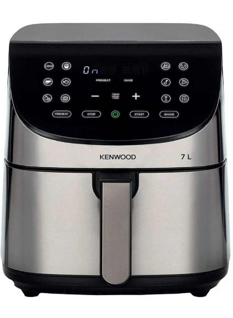 Kenwood Air Fryer, 1800 Watt, 7 Liters, Silver - HFM80.000SS 7 L 1800 W HFM80.000SS sliver