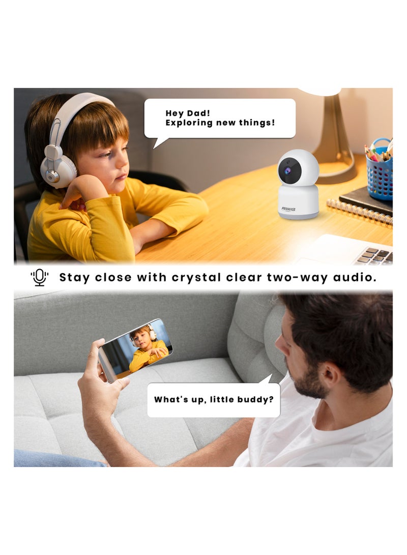 Promage PC-I232-WL Smart Camera: Crystal-Clear 3MP Visuals, Wide PTZ Viewing, and Seamless WiFi Connectivity for Ultimate Home Security