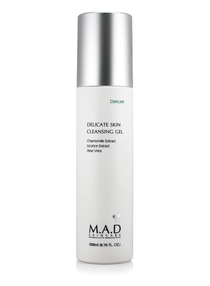 M.A.D Skincare Delicate Skin Cleansing Gel - Extra Gentle 6.75 oz.
