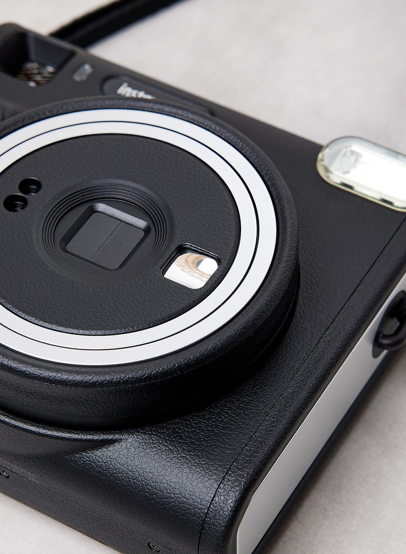 Instax Sq40 Instant Camera,Black Textured Finish.