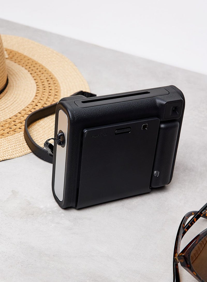 Instax Sq40 Instant Camera,Black Textured Finish.