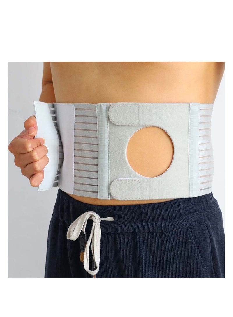 Abdominal Medical ostomy belt, Adjustable Stoma support belt Portable ileostomy colostomy belt, Universal Ostomy belt helps protection ostomy bag, for recovery after any abdominal surgery