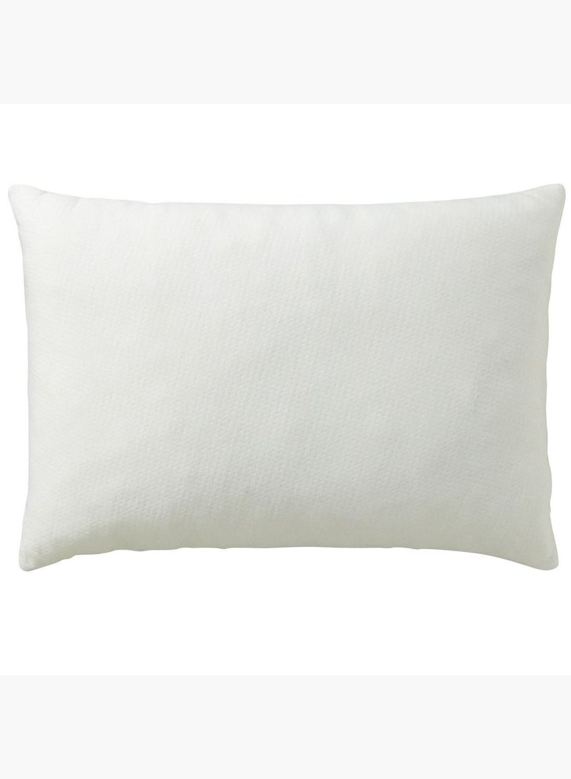 Urethane Foam Chip Pillow, 43 x 63 cm, White