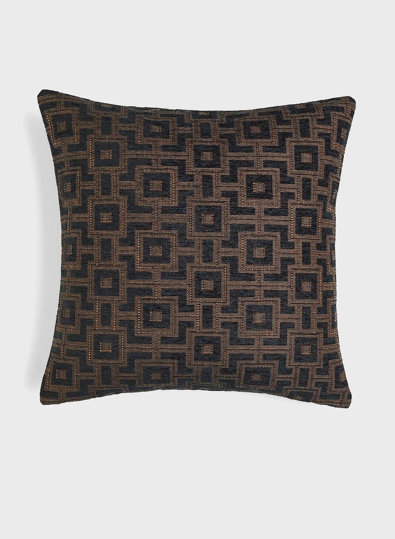 Jacquard-Weave Cushion Cover