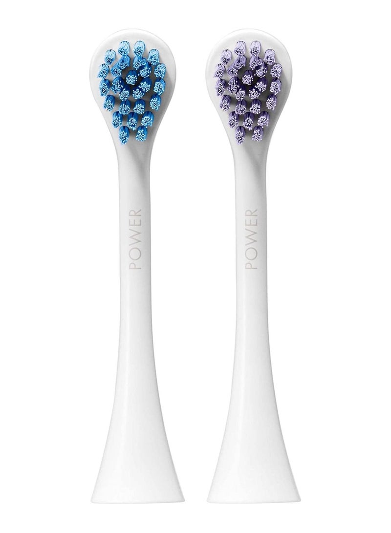 Curaprox Hydrosonic Pro Brush Head ‘Sensitive’, 2 Pieces - Curaprox Electric Toothbrush Heads / Replacement Toothbrush Heads - 2 Pack