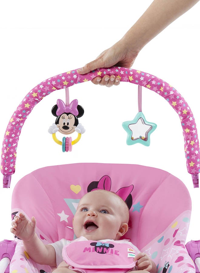 Minnie Stars And Smiles Printed Rocker