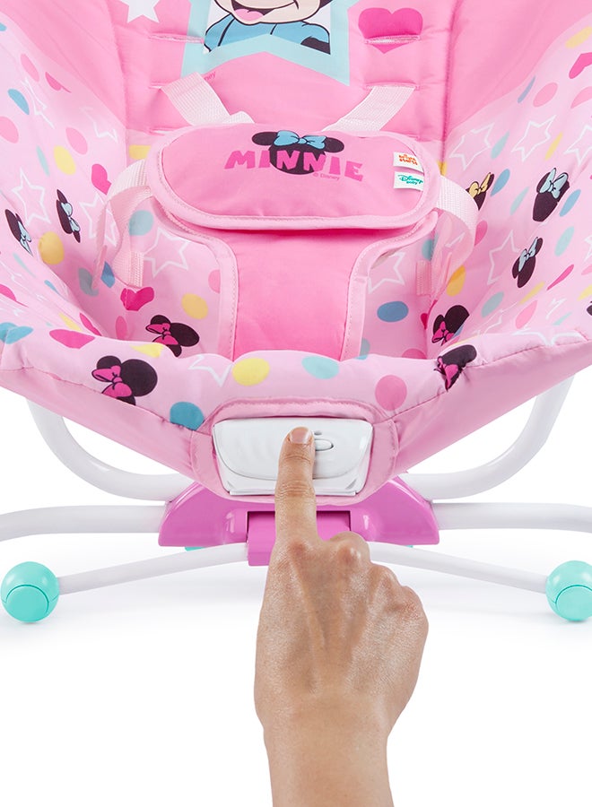 Minnie Stars And Smiles Printed Rocker