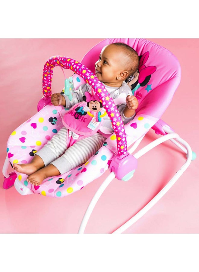 Minnie Stars And Smiles Printed Rocker